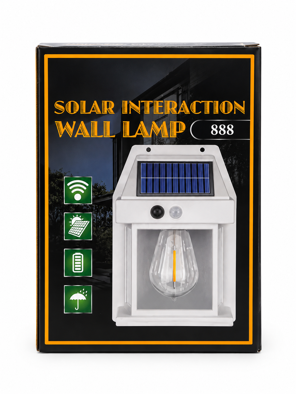 Farol Solar LED con Sensor de Movimiento